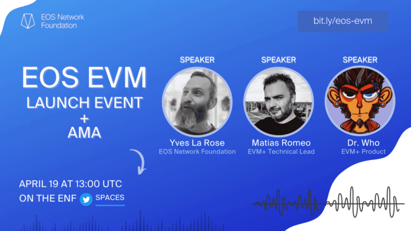 EOS EVM Launch Event