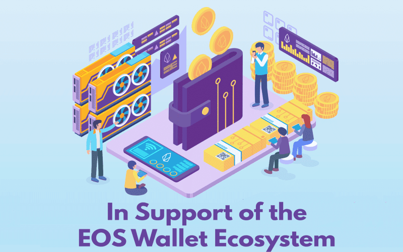 In support of the eos wallet ecosystem