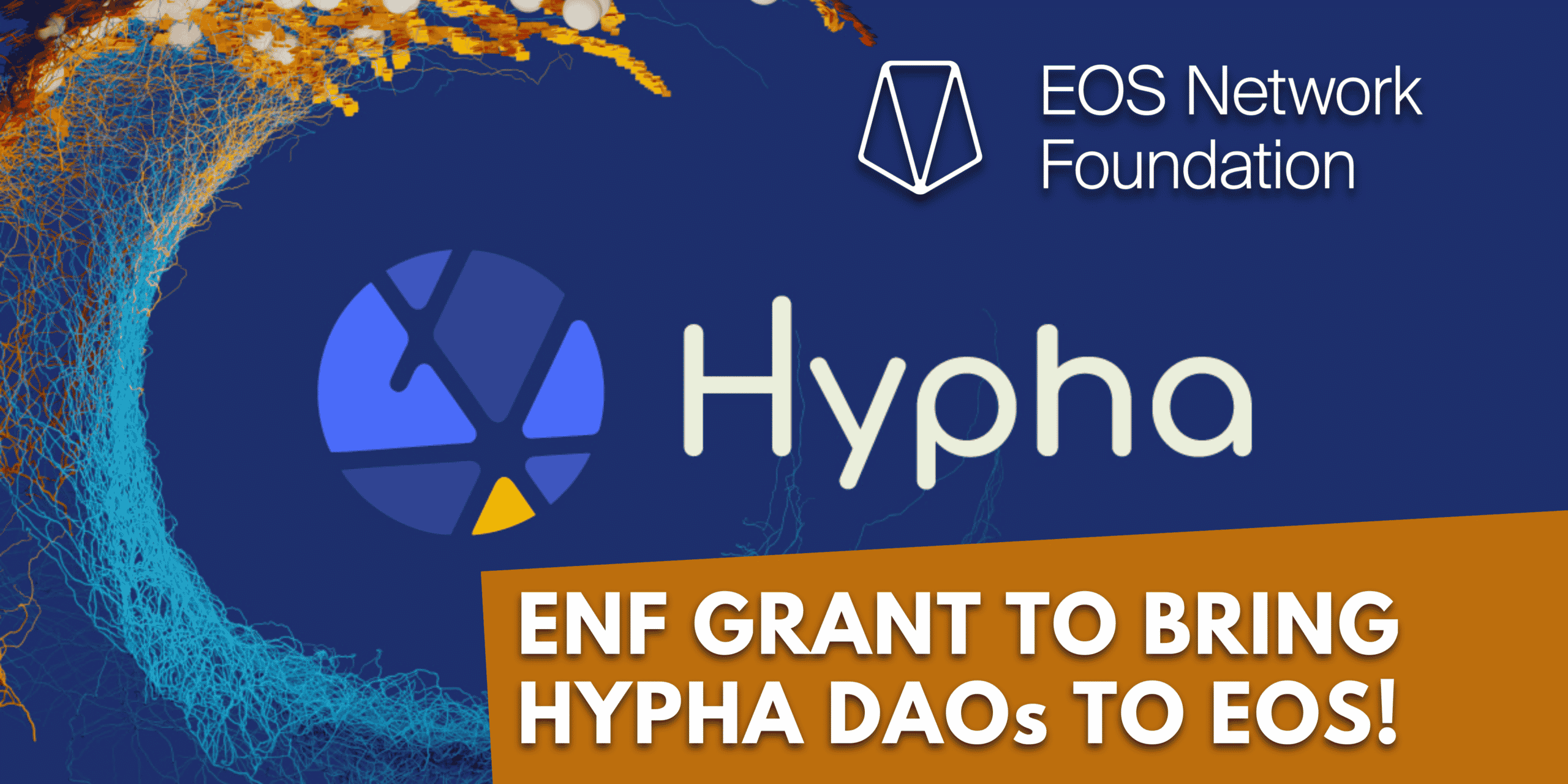 Hypha DAO’s “Organization-in-a-Box Solution” Coming to EOS Community Through an ENF Grant!