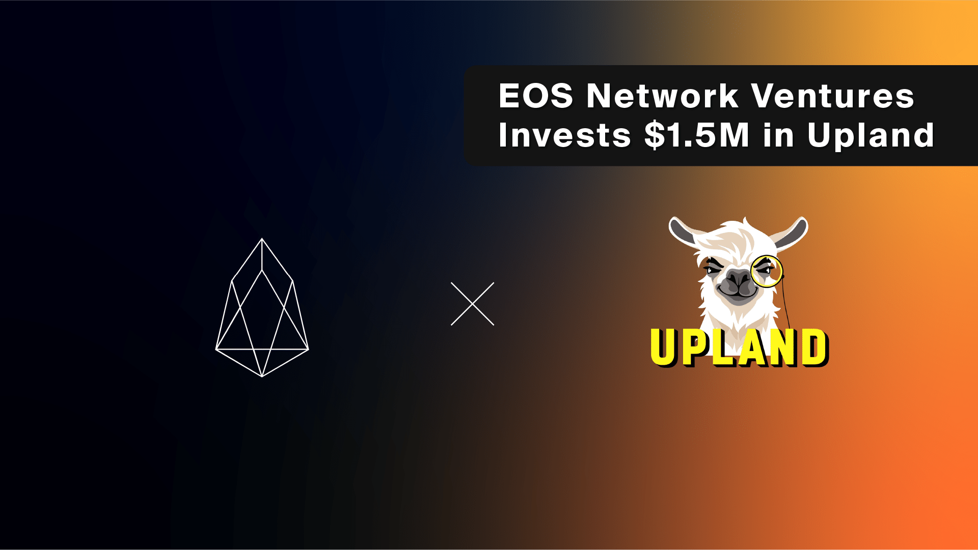 Upland Receives $1.5 Million Investment from EOS Network Ventures in $7 million Series A Extension